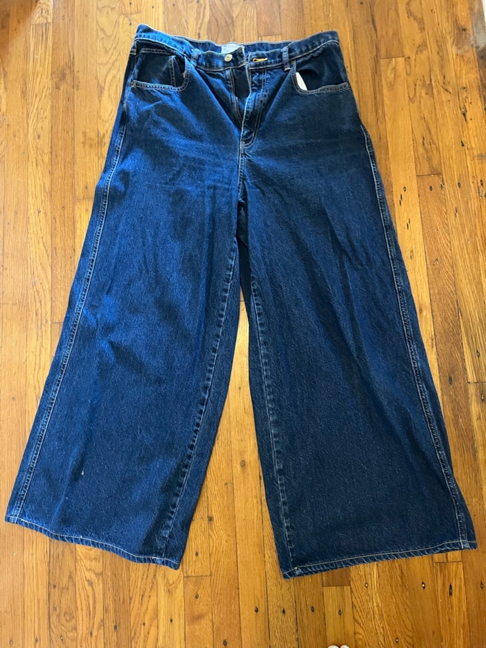 We The Free CRVY Gia High Rise Wide Leg Jeans